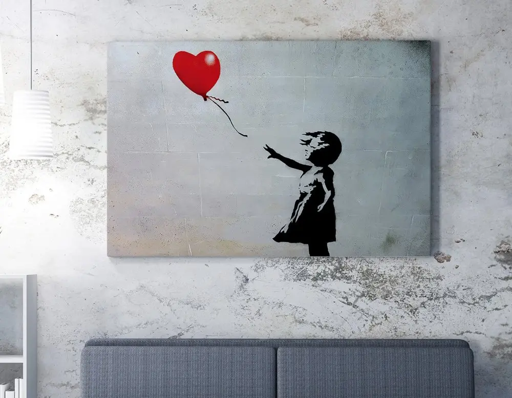 Wallity Obraz na plátně Foating love WY06 70x100 cm