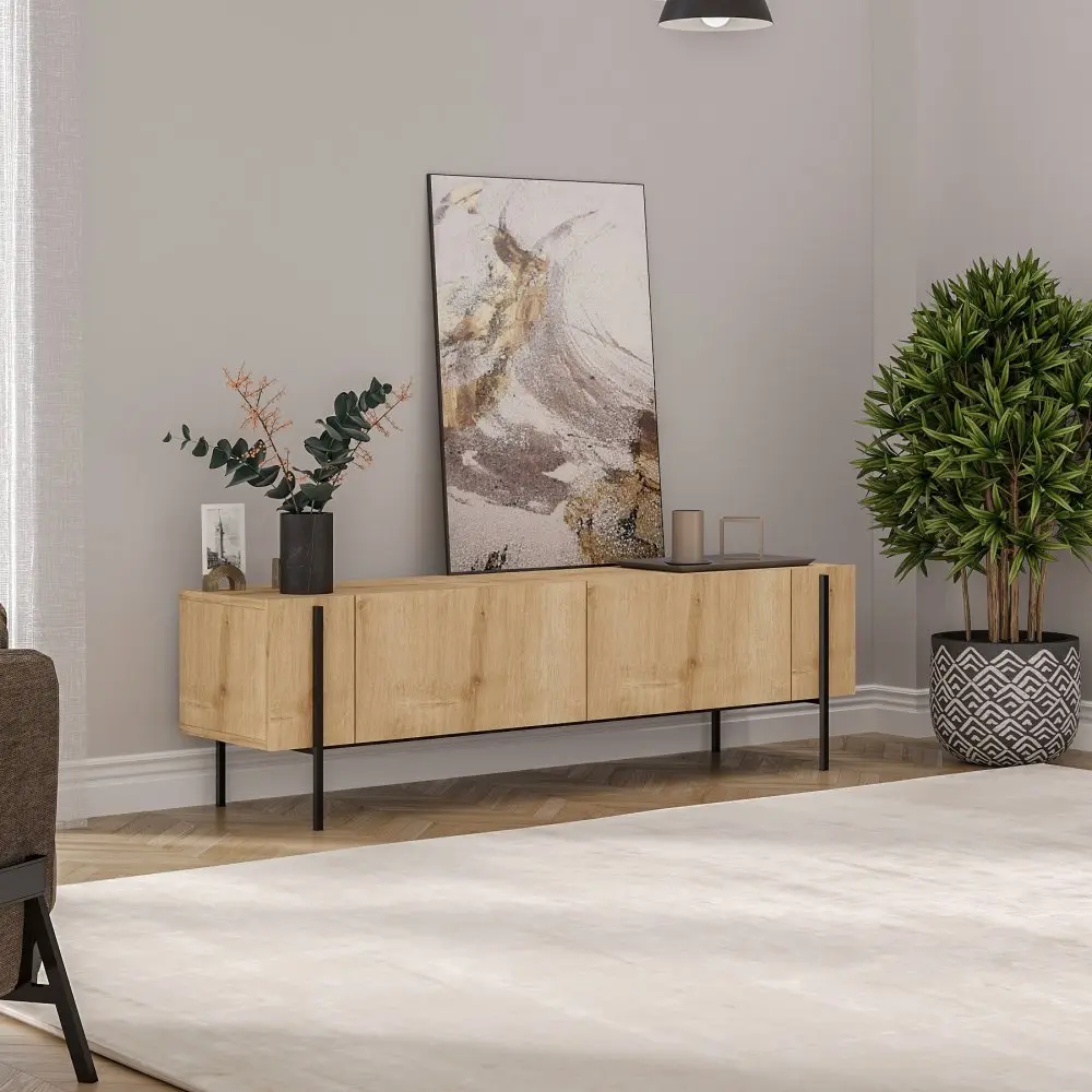 TV stolek Herman - Sapphire Oak