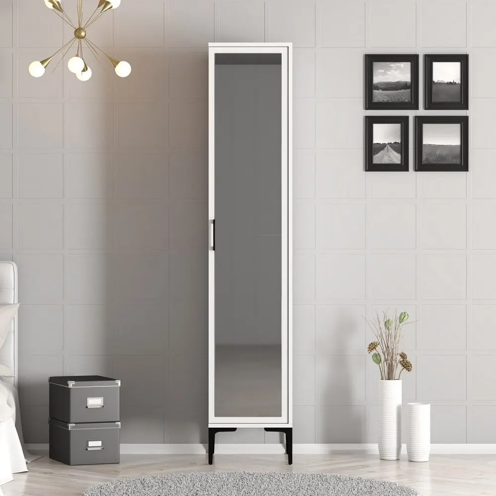 Šatní skříň Kumsal R - White
