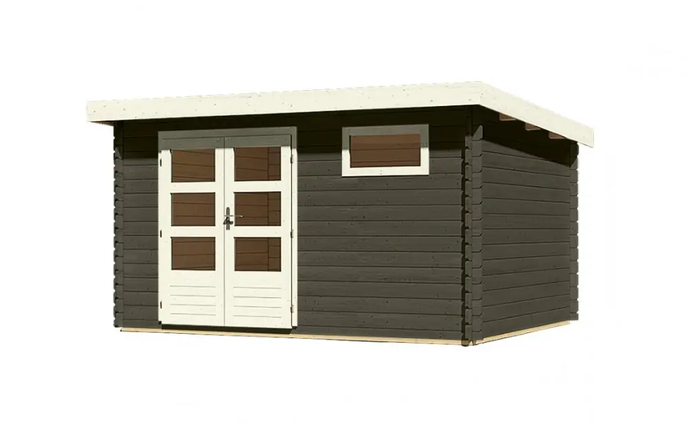 Dřevěný zahradní domek BASTRUP 8 Lanitplast