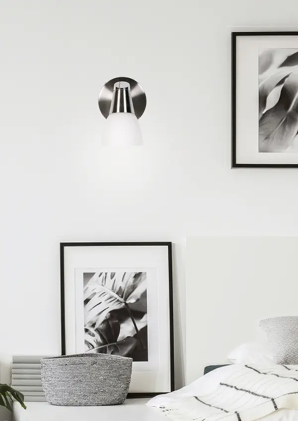 Nástěnná lampa 1X40W G9 Matná/Chromová bílá SELIA