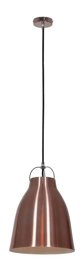 Stropní závěsné svítidlo 1X60W E27 měděné PENSILVANIA
