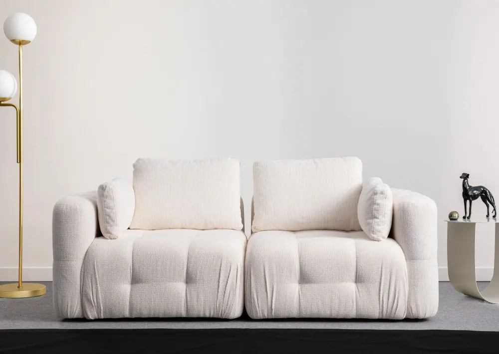 Dvoumístná pohovka Amaris 2 Seater -White