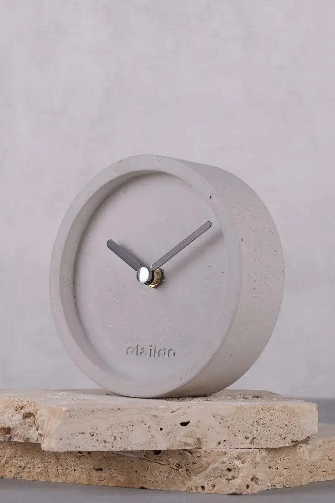 Dekorativní hodiny Saat - Grey