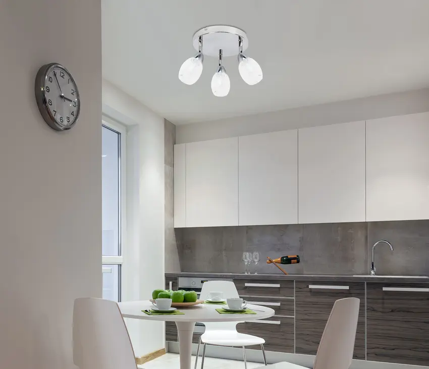 LED stropní svítidlo SMD 3x6W 34cm RICO CHROM