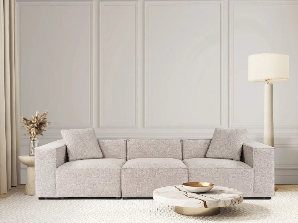 Trojmístná pohovka Lora 3 Seater - Mocha