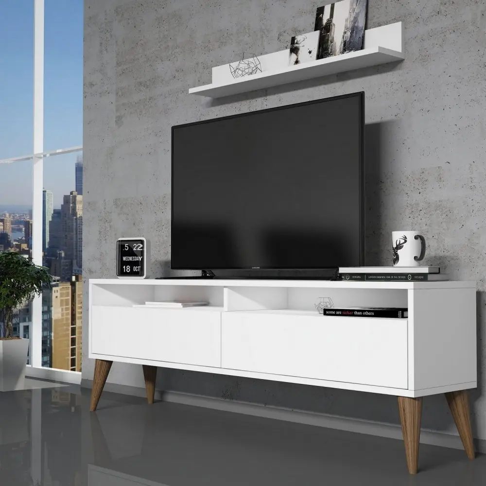 TV stěna / Sestava pod TV Best - White