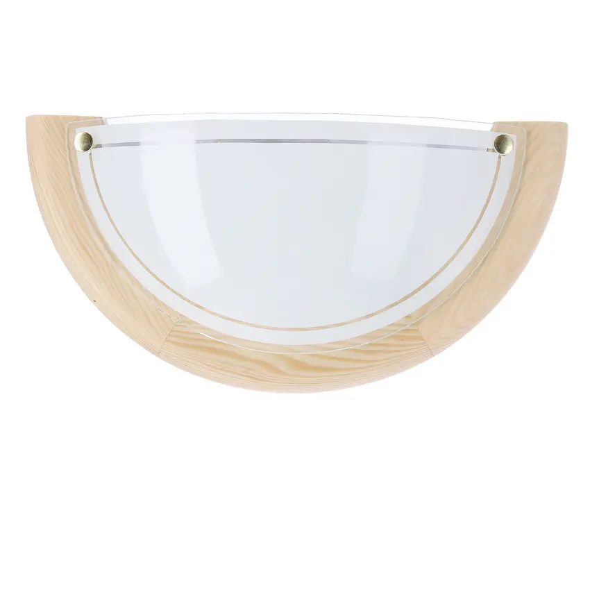 Stropní svítidlo 1X60W E27 1/2 borovice STANDARD