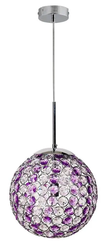 Stropní svítidlo Starlet 25 1X40W G9 fialové chromové