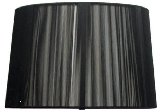 Stínidlo černé 35x22cm pro stojací lampu Gillenia
