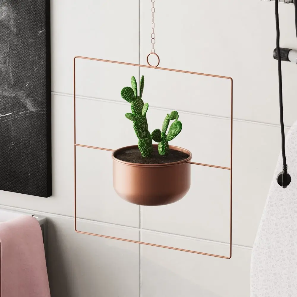 Dekorativní květináč Pandantif - Copper