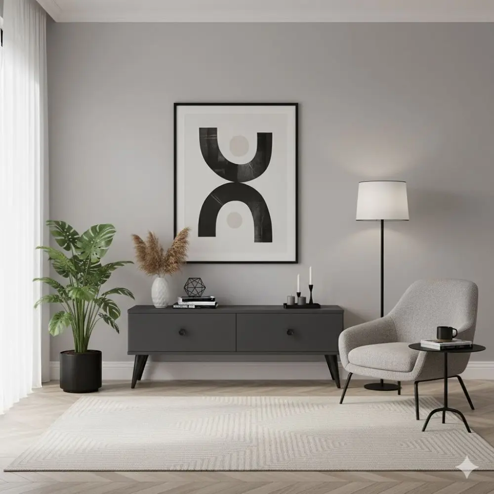 TV stolek Mona 120 - Anthracite