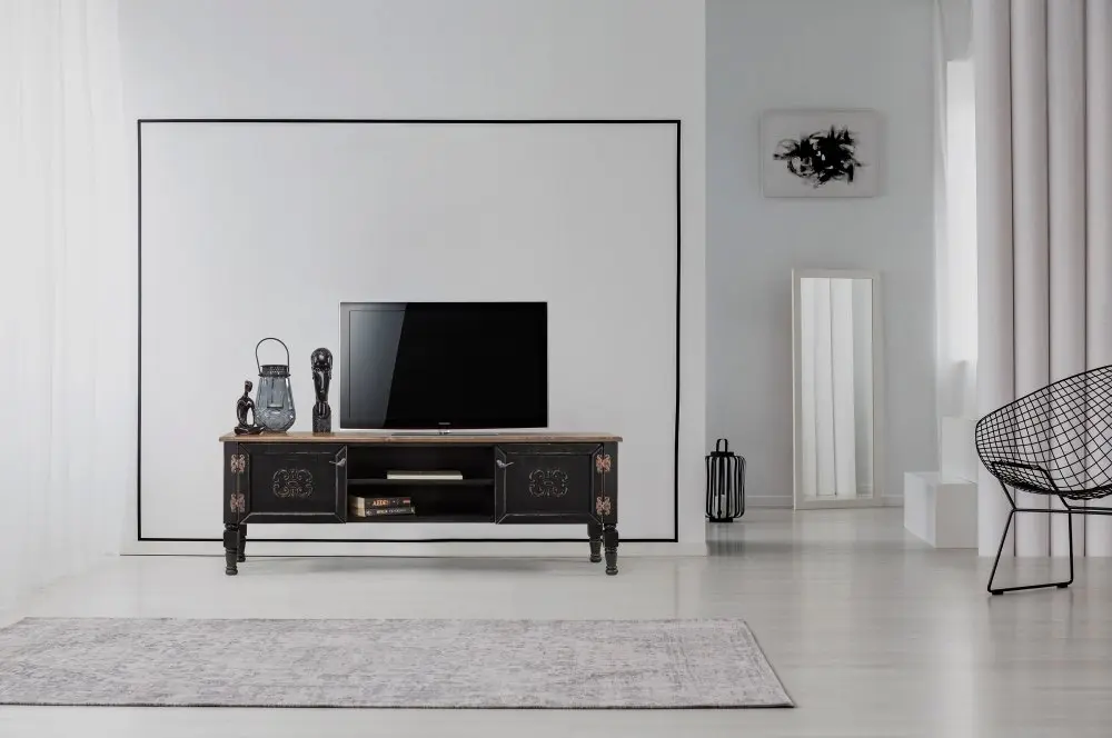 TV stěna / Sestava pod TV Ada TV - Black