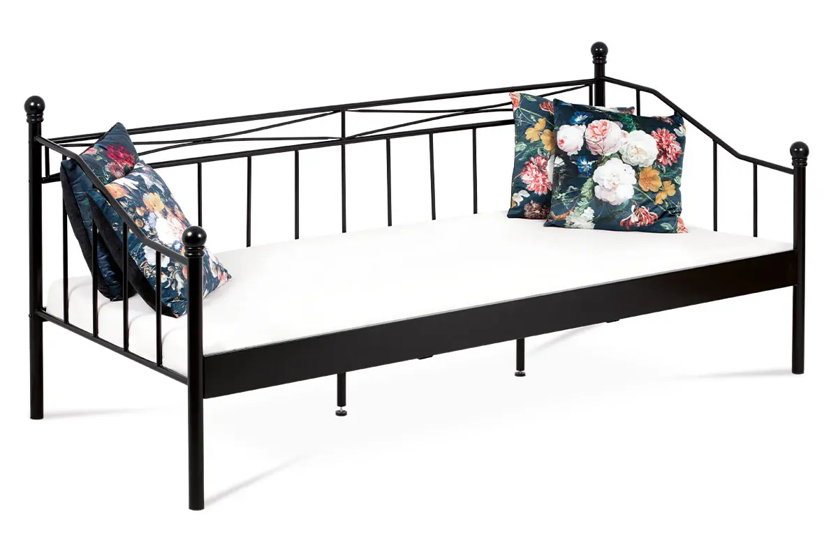 Postel 90x200cm BED-1905 BK černá Autronic