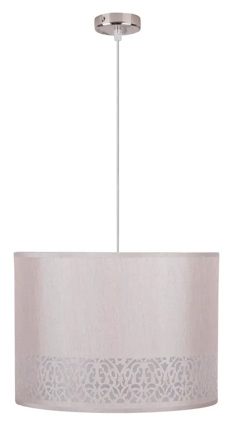 Závěsná stropní lampa 1X60W krémová ARABESCA