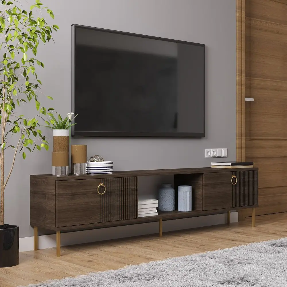 TV stolek Paye - Walnut