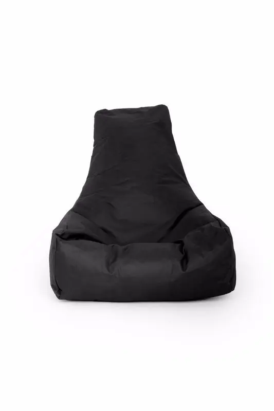 Hanah Home Voděodolný sedací vak Bean černý