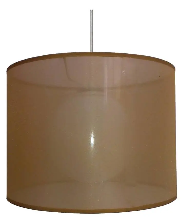 Závěsná stropní lampa 1X60W E27 zlatá CHICAGO