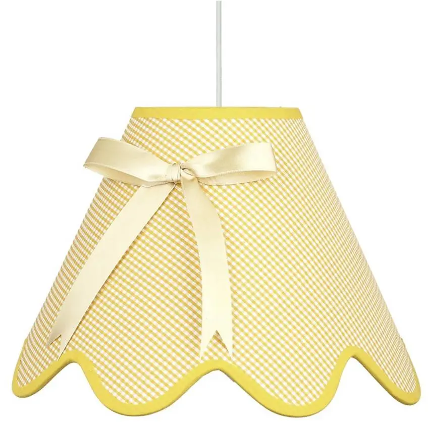 Závěsná stropní lampa Lola e27 žlutá