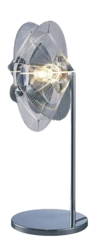 Stolní lampa Spider chrom