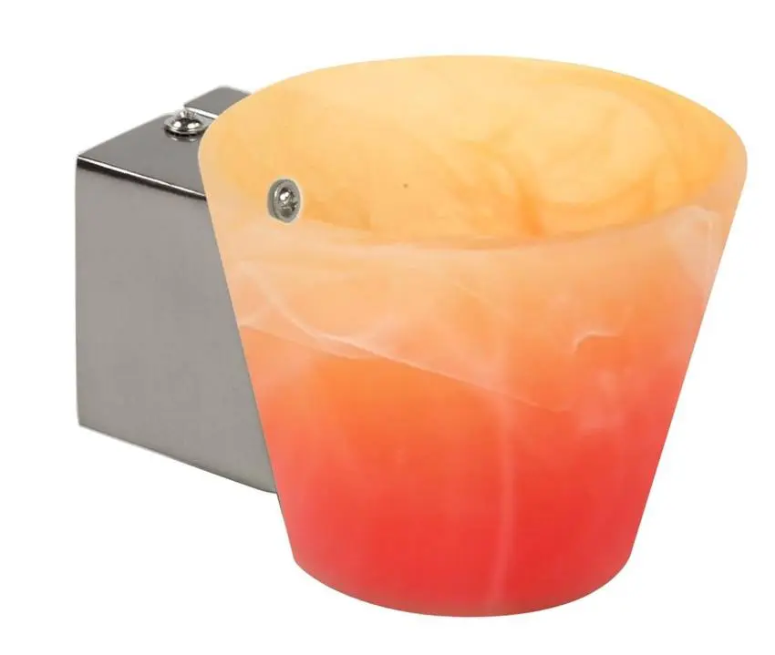 Nástěnná lampa Simonet s duhovým kuželem G9 40W