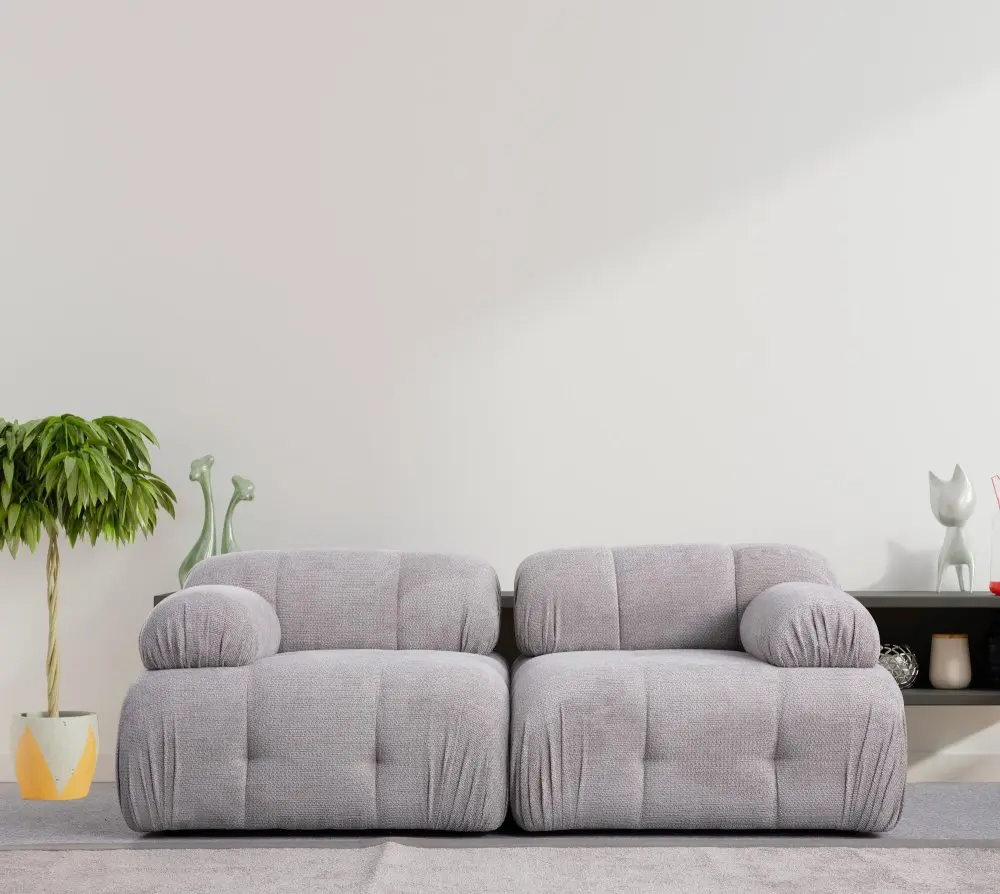 Dvoumístná pohovka Petite 2 - Light Grey