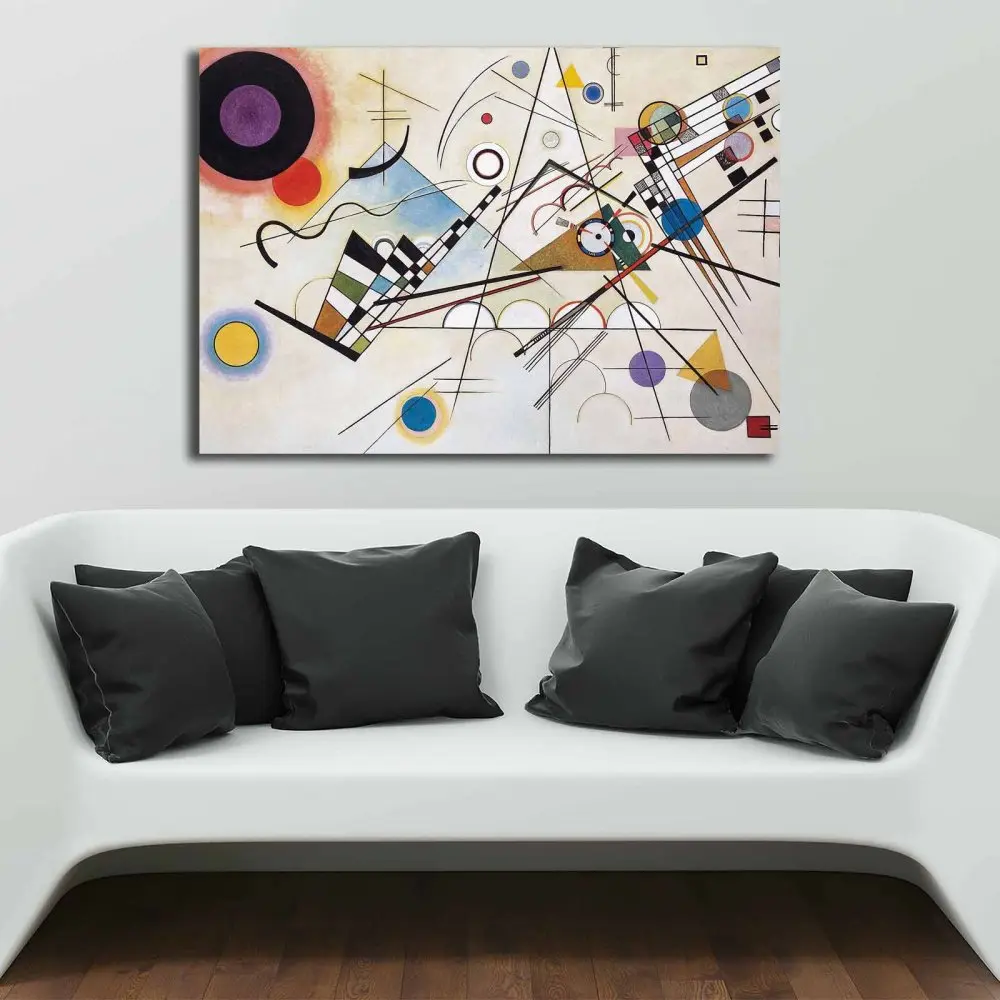 Wallity Obraz na plátně GEOMETRICKÁ ABSTRAKCE 100 x 70 cm