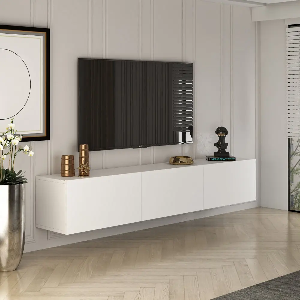 TV stolek West - White