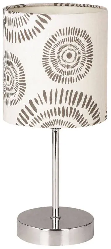 Krémová stolní lampa Emily