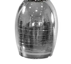 Chromové skleněné stínidlo pro lampu Marina s E27