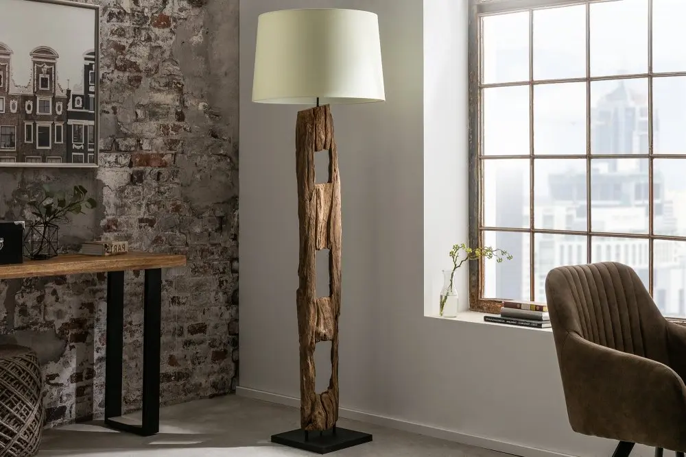 Stojací lampa IDAIA Dekorhome