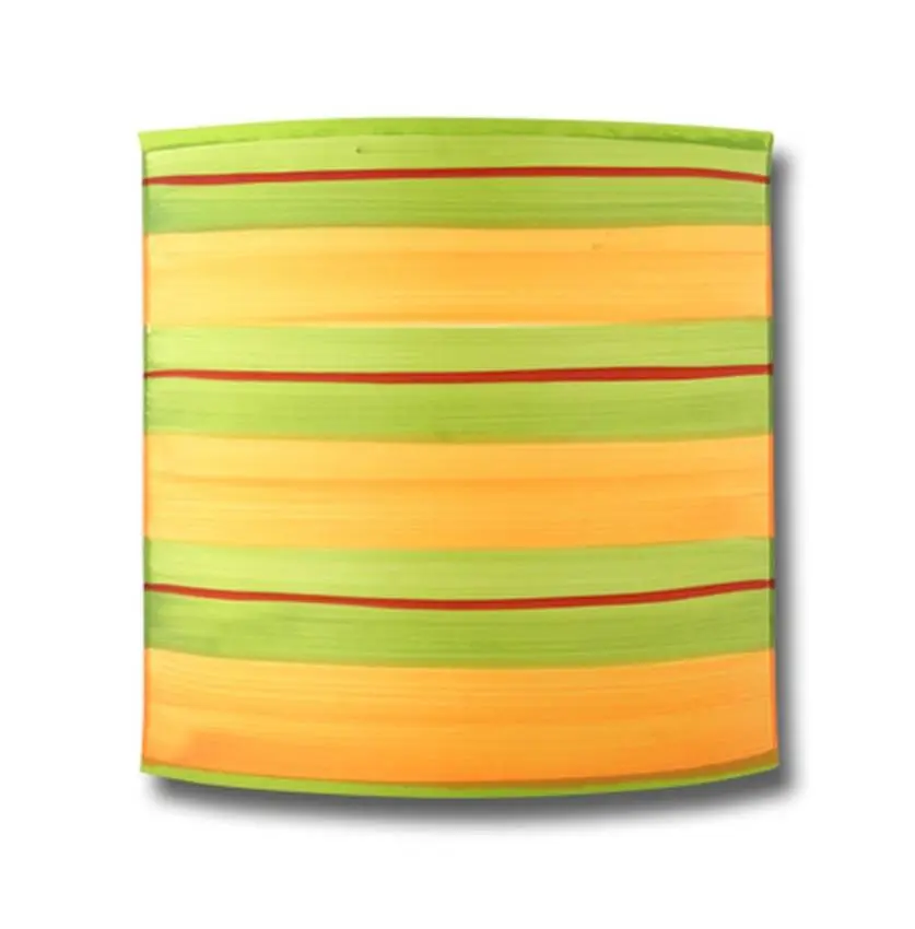 Nástěnná lampa 1X40W E14 zelená oranžová MAJA