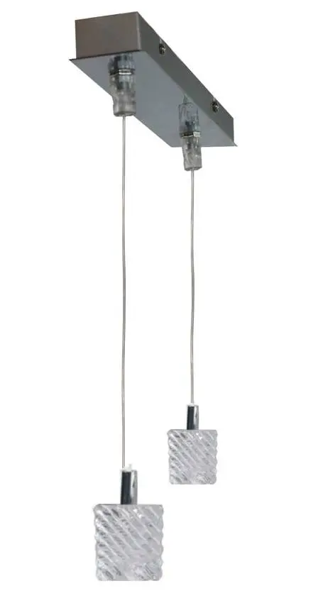Stropní lampa Tosca 2X40W G9 chrom