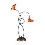 Stolní lampa Malta 2X20W G4 12V hnědá