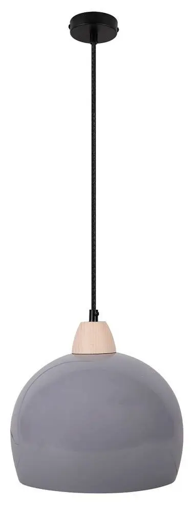 Závěsná lampa šedá 1xE27 50cm Monroe