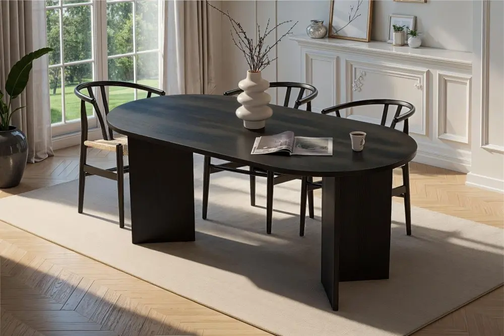 Jídelní stůl Sablin Wood Black