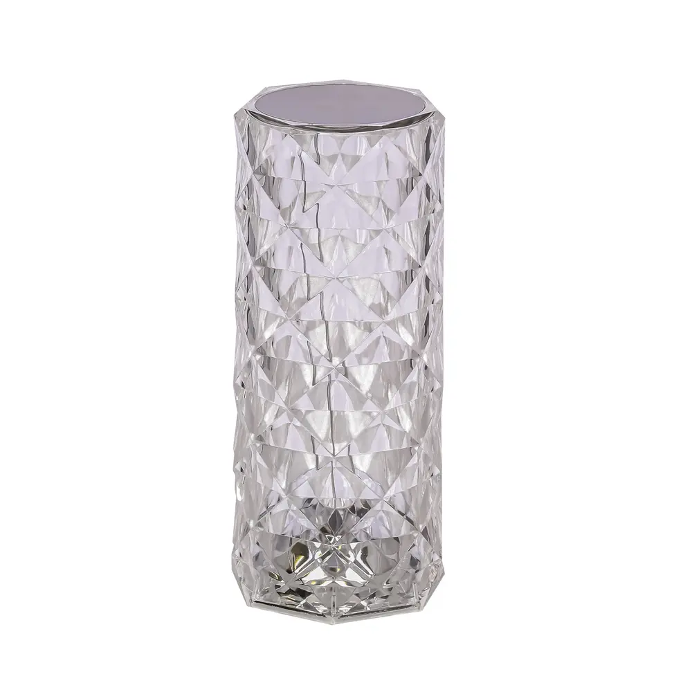 Stolní lampa BRILLO V-21,5 cm bezbarvá 2W LED USB 3000, 4000, 6000K TOUCH ME