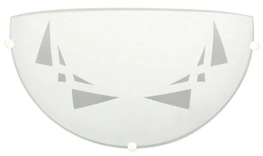 Stropní svítidlo Trias Plafon1/2 E27 White