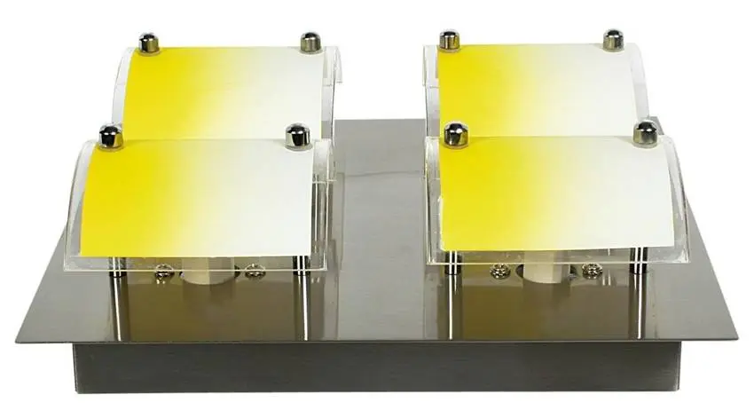 Zelená stropní lampa 4XG9/40W 230V