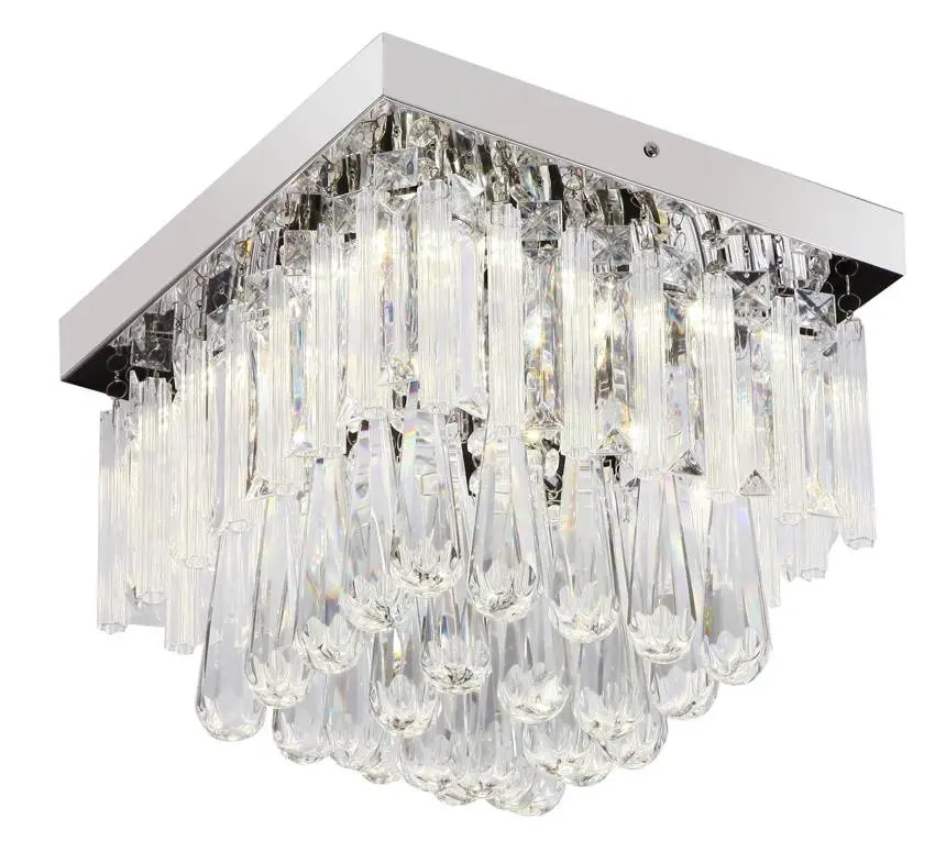 Stropní svítidlo Vidro, plafond 18W LED, chrom
