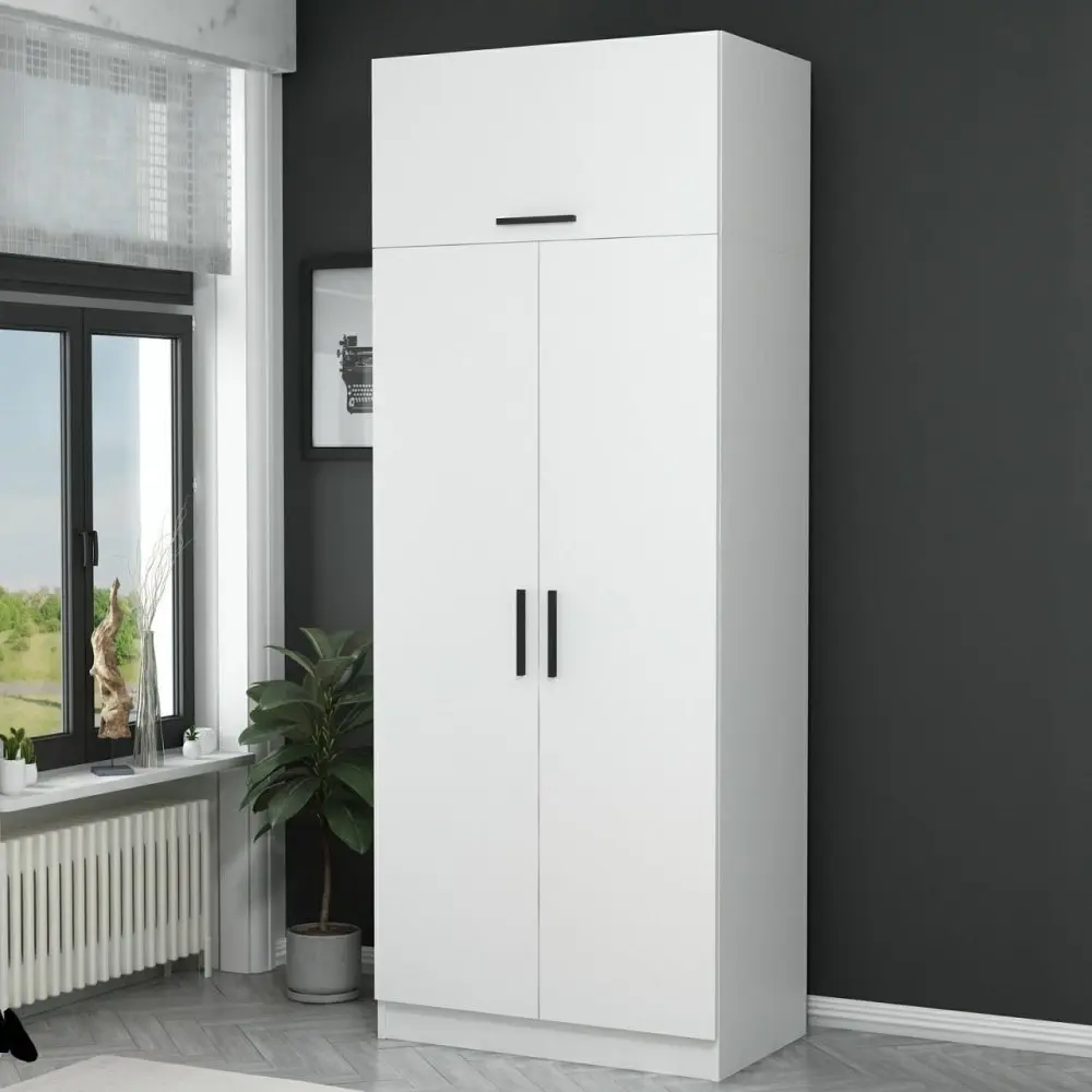 Šatní skříň Kale White - 2220