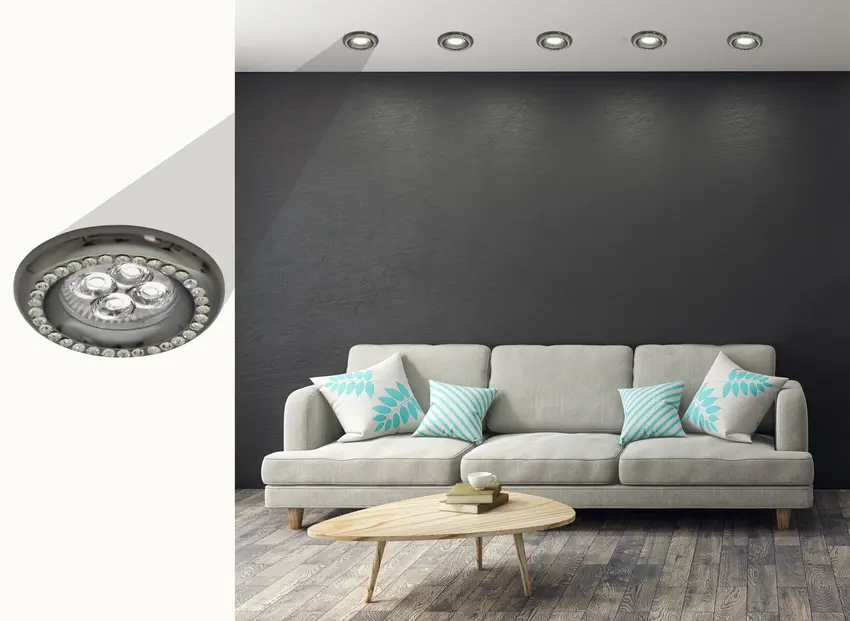 Stropní svítidlo Soc-03 Bk Gu10 50W 230V Stropní svítidlo pevné kulaté lité