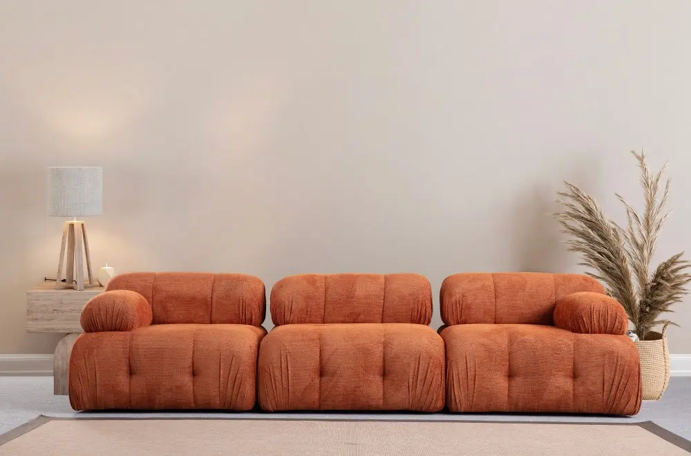 Trojmístná pohovka Petite 3 - Orange