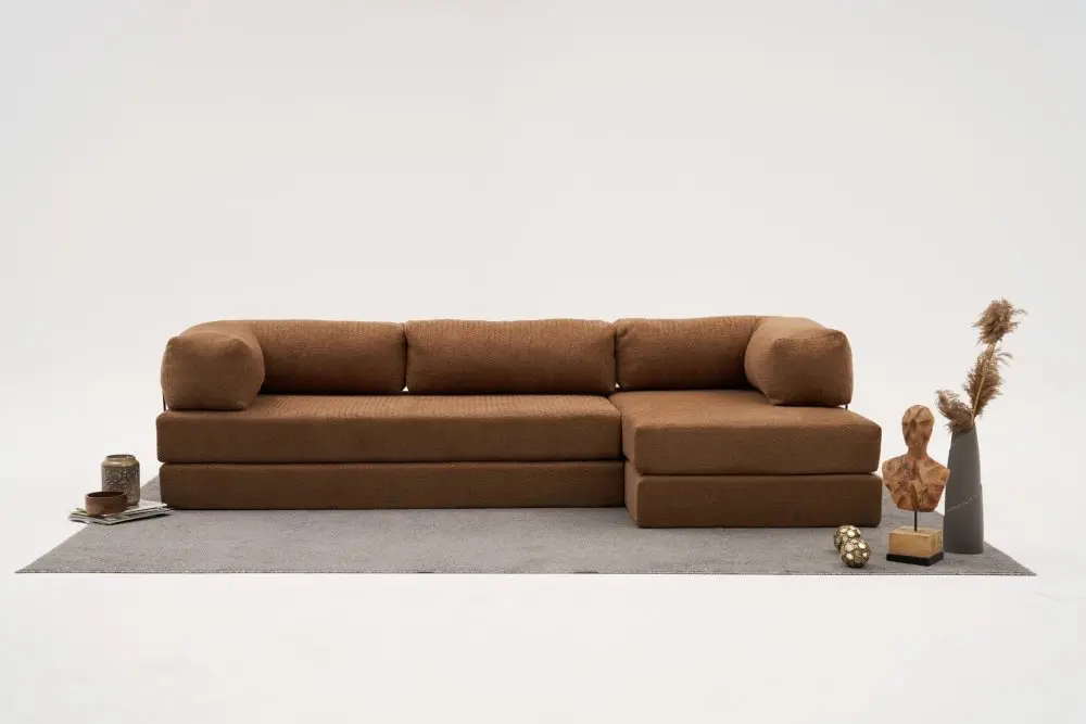 Rohová sedací souprava Comfort - Brown