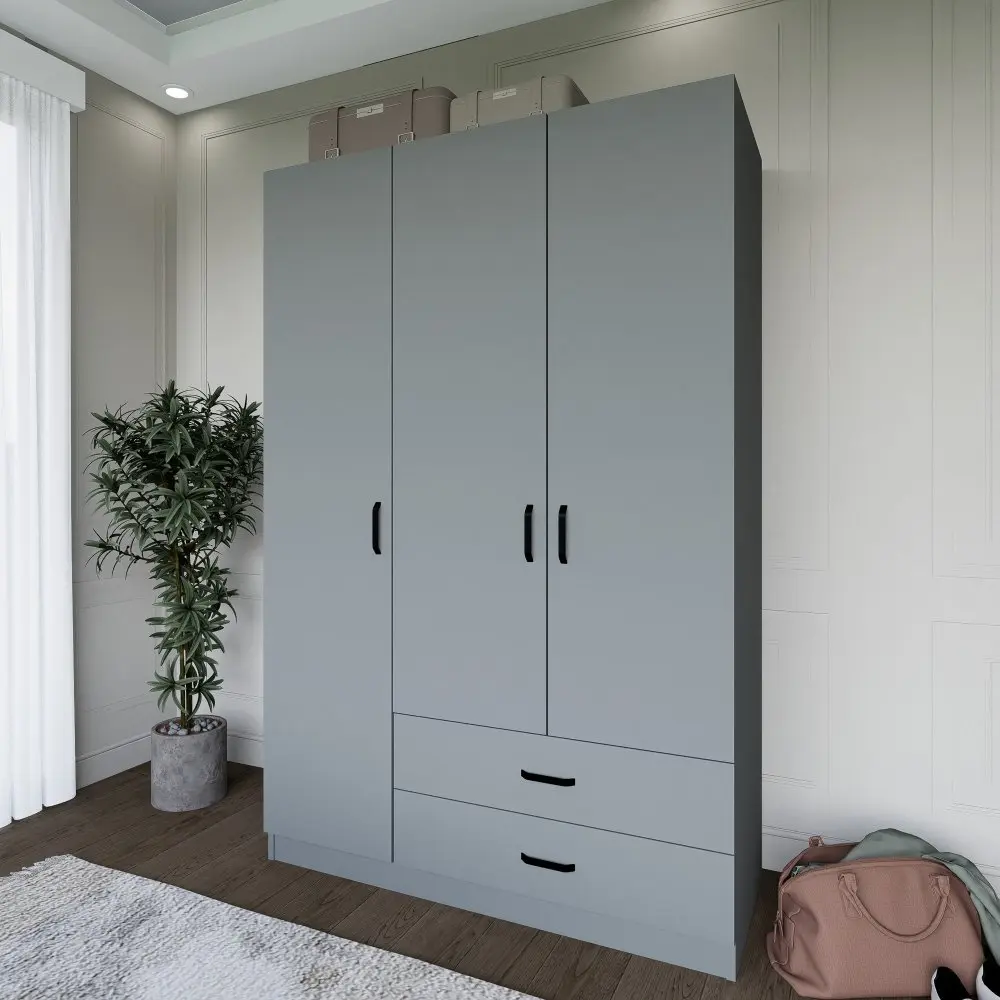 Šatní skříň Yaman Luna 1600-037 - Grey