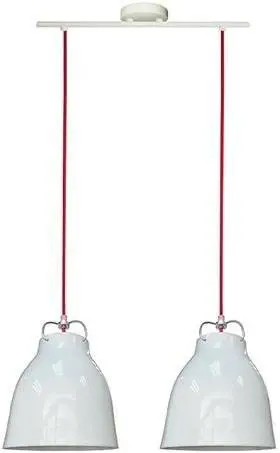 Stropní lampa Pensilvania E27 bílá