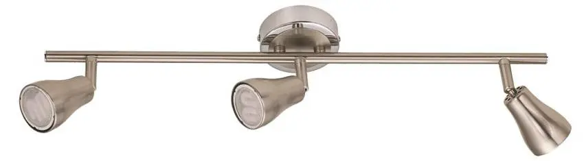Stropní svítidlo 3xGU10 56cm JAWA STRIP ENERGO nikl