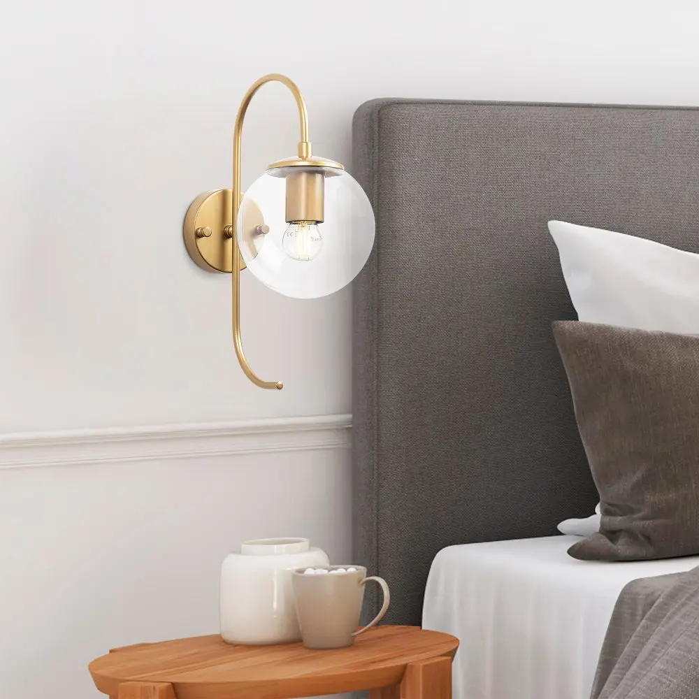 Opviq Nástěnné svítidlo JEWEL - 10560 zlatá