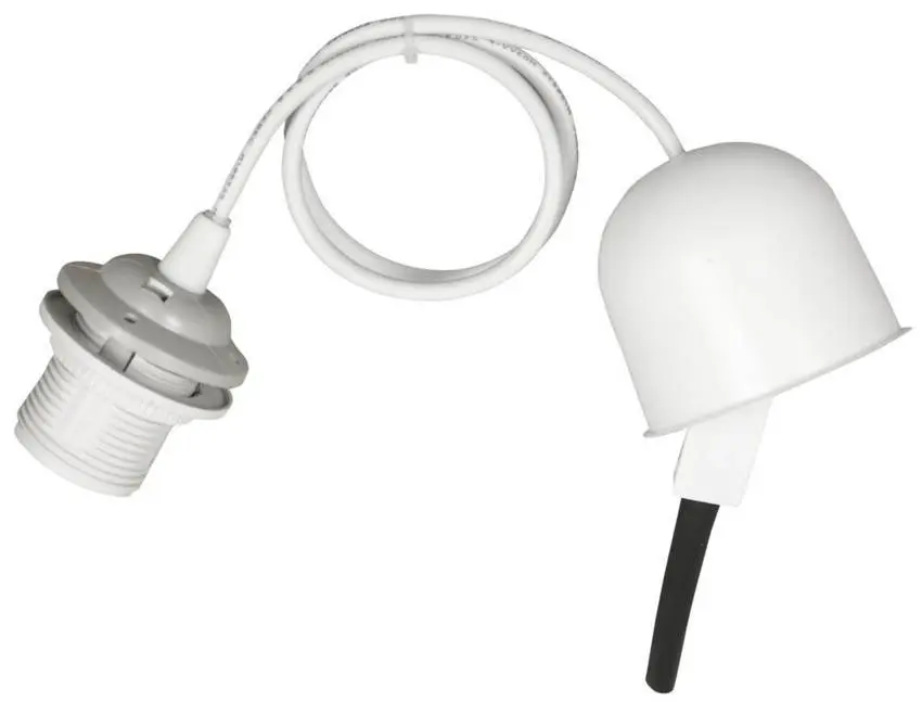 Zawiesie białe 70cm do lampy wiszącej E27