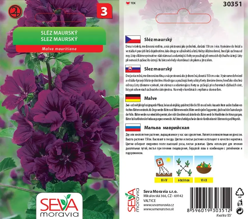 30351 Sléz maurský 0,7g / 3701
